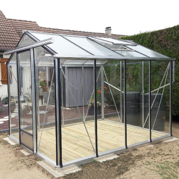 Szklarnia Essentia 2,36x3,09m Wysoka ze szkła hartowanego jakość premium